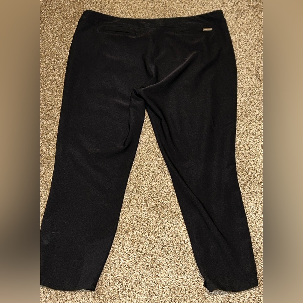 adidas Black Golf Ankle Pants - Picture 3 of 4